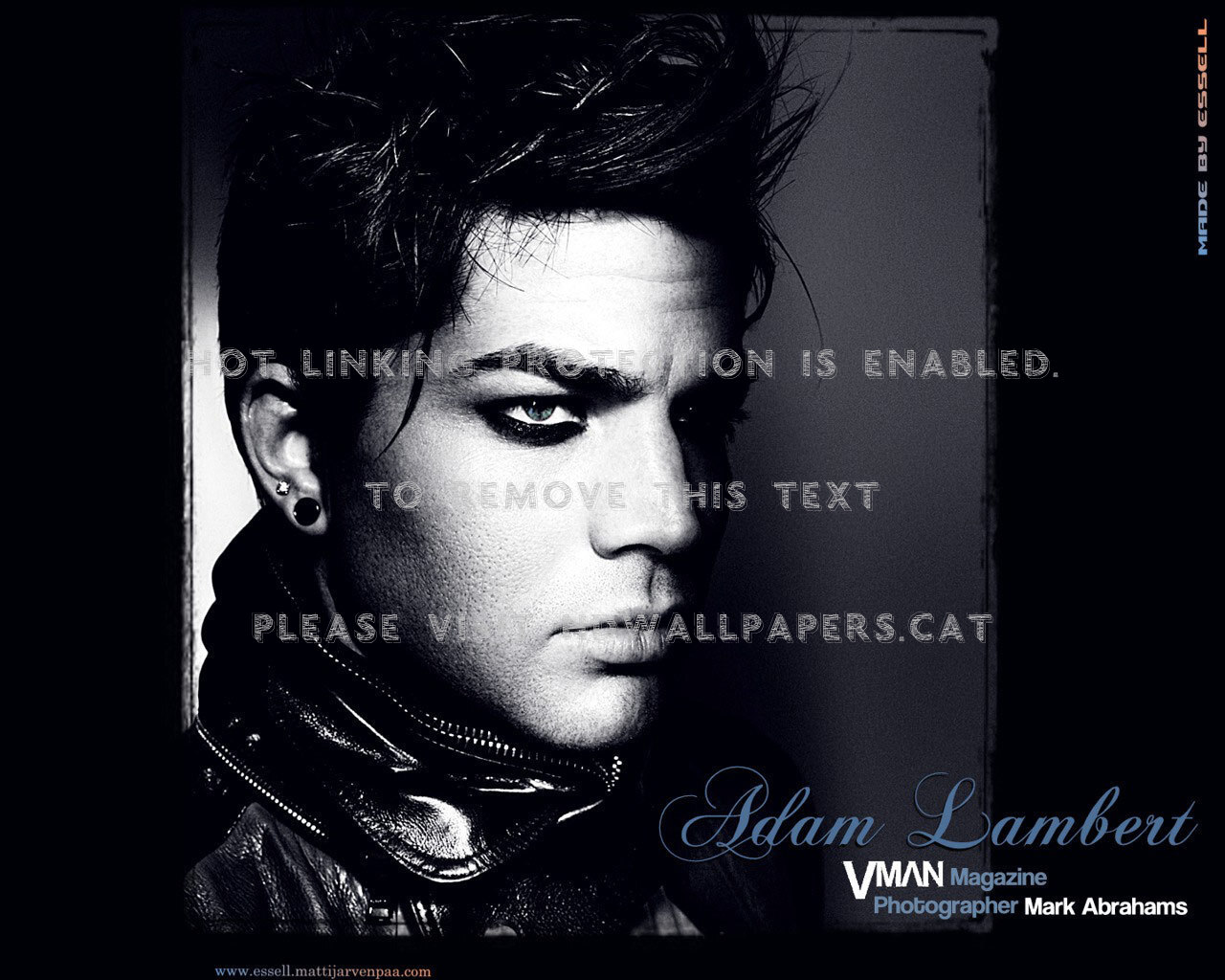 Adam Lambert Red Hot Black Cool Sexy Music - Adam Lambert Vman , HD Wallpaper & Backgrounds