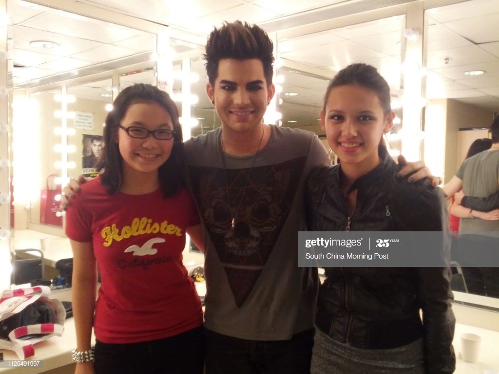 Former American Idol Runner-up Adam Lambert With Junior - Event , HD Wallpaper & Backgrounds