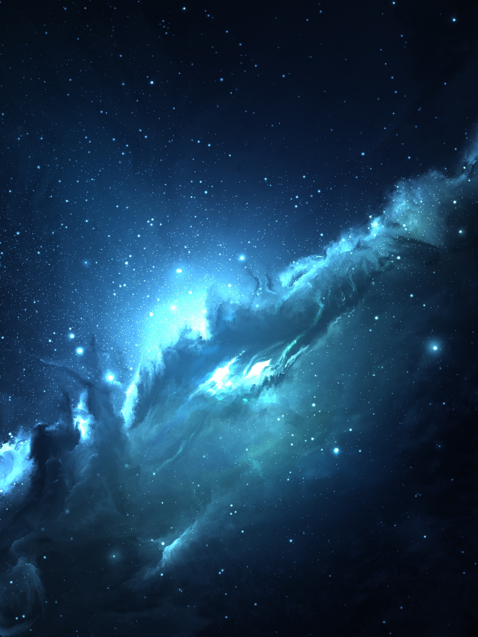 Download Atlantis Nebula 3 By Starkiteckt - Skyrim Galaxy , HD Wallpaper & Backgrounds