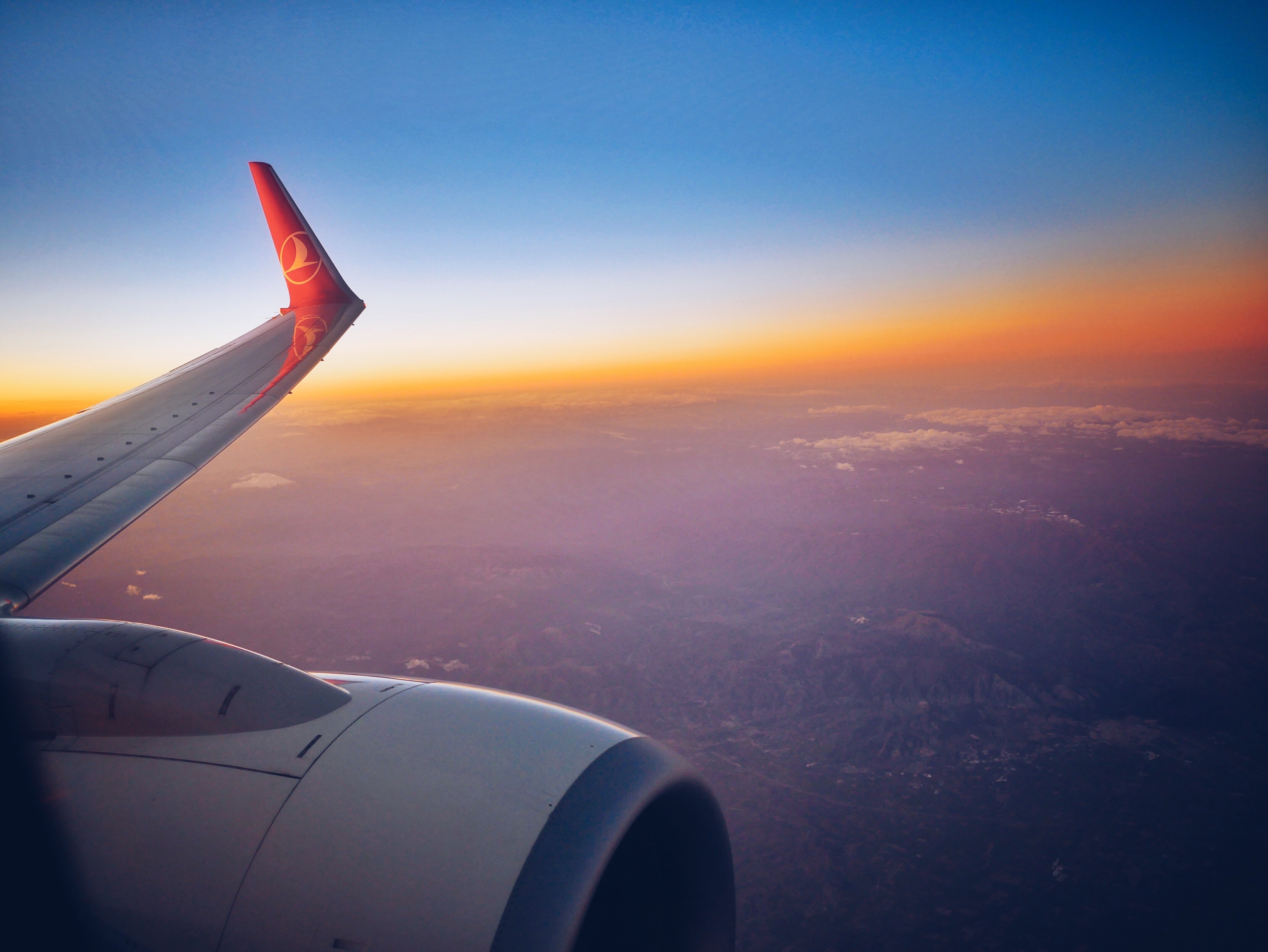 Plane Wing Turkish Airlines , HD Wallpaper & Backgrounds