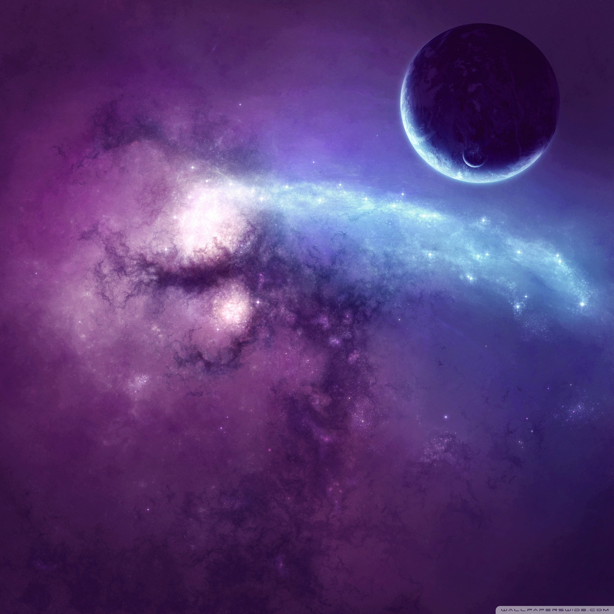 Nebula Purple , HD Wallpaper & Backgrounds