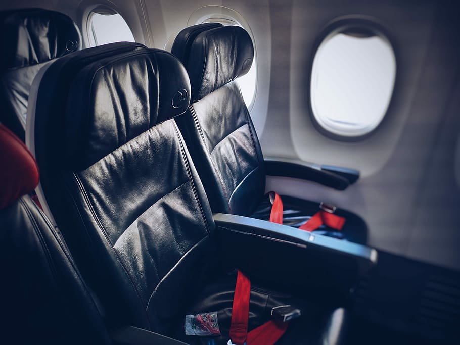 Interior Photography Of Airline Seats, Airplane Seat - Airplane Seat , HD Wallpaper & Backgrounds