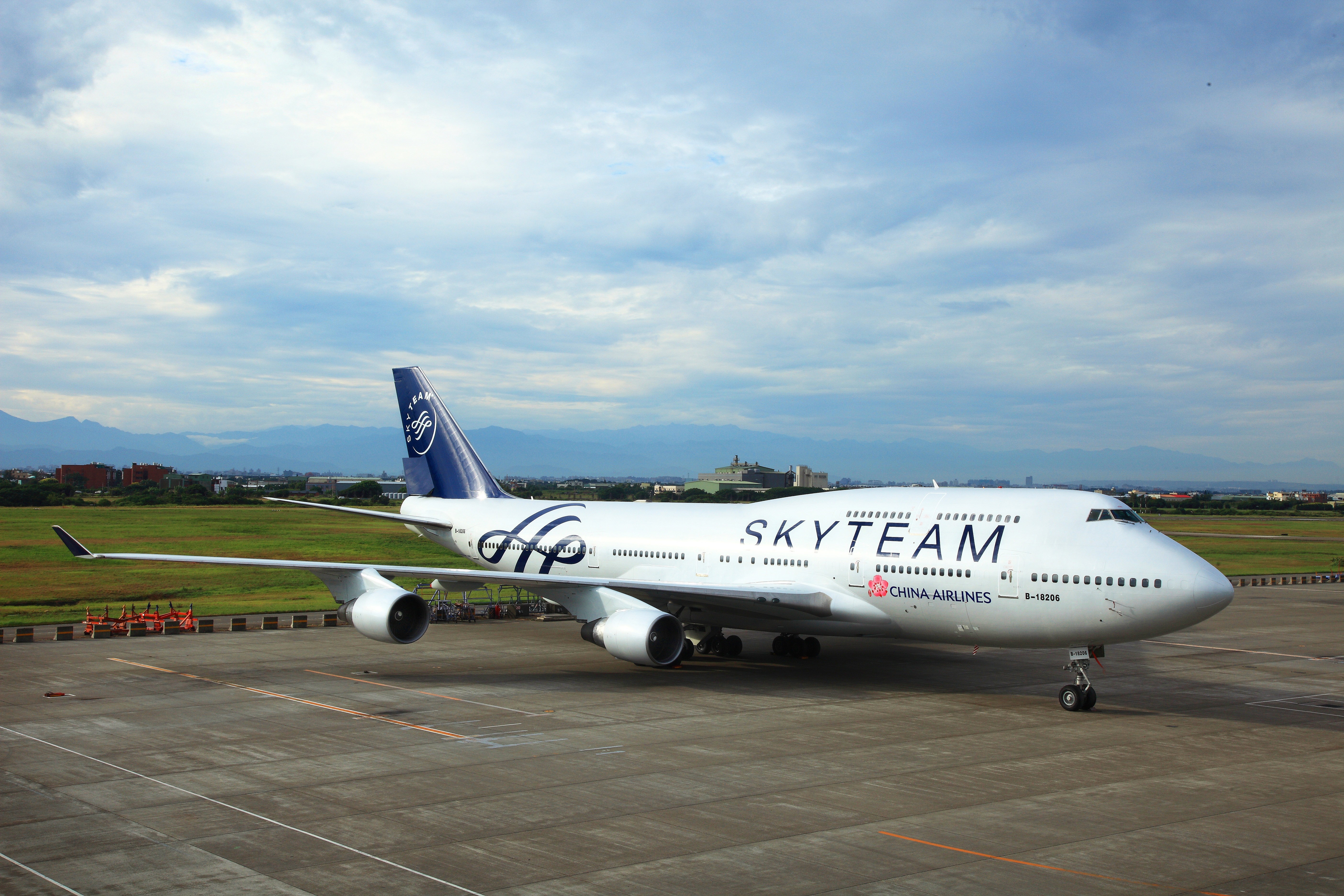 China Airlines Skyteam Livery , HD Wallpaper & Backgrounds