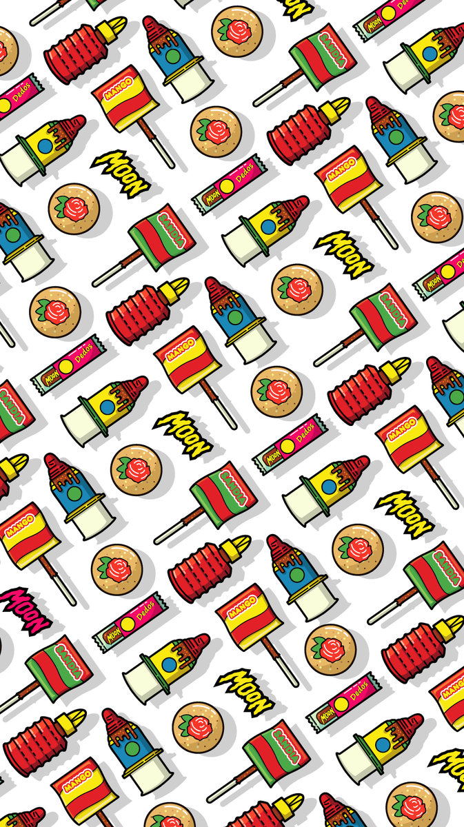 Mexican Candy Illustration , HD Wallpaper & Backgrounds