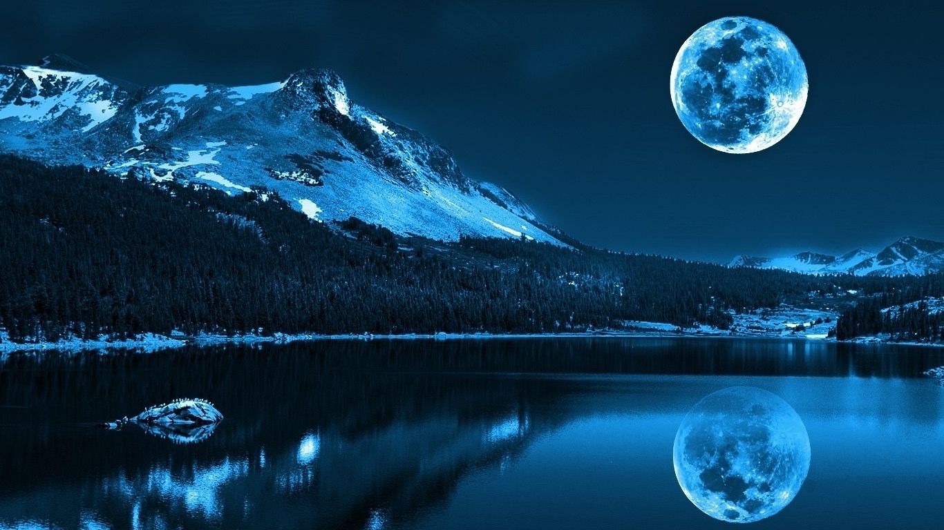 Full Moon Mac Wallpaper Download - Inyo National Forest , HD Wallpaper & Backgrounds