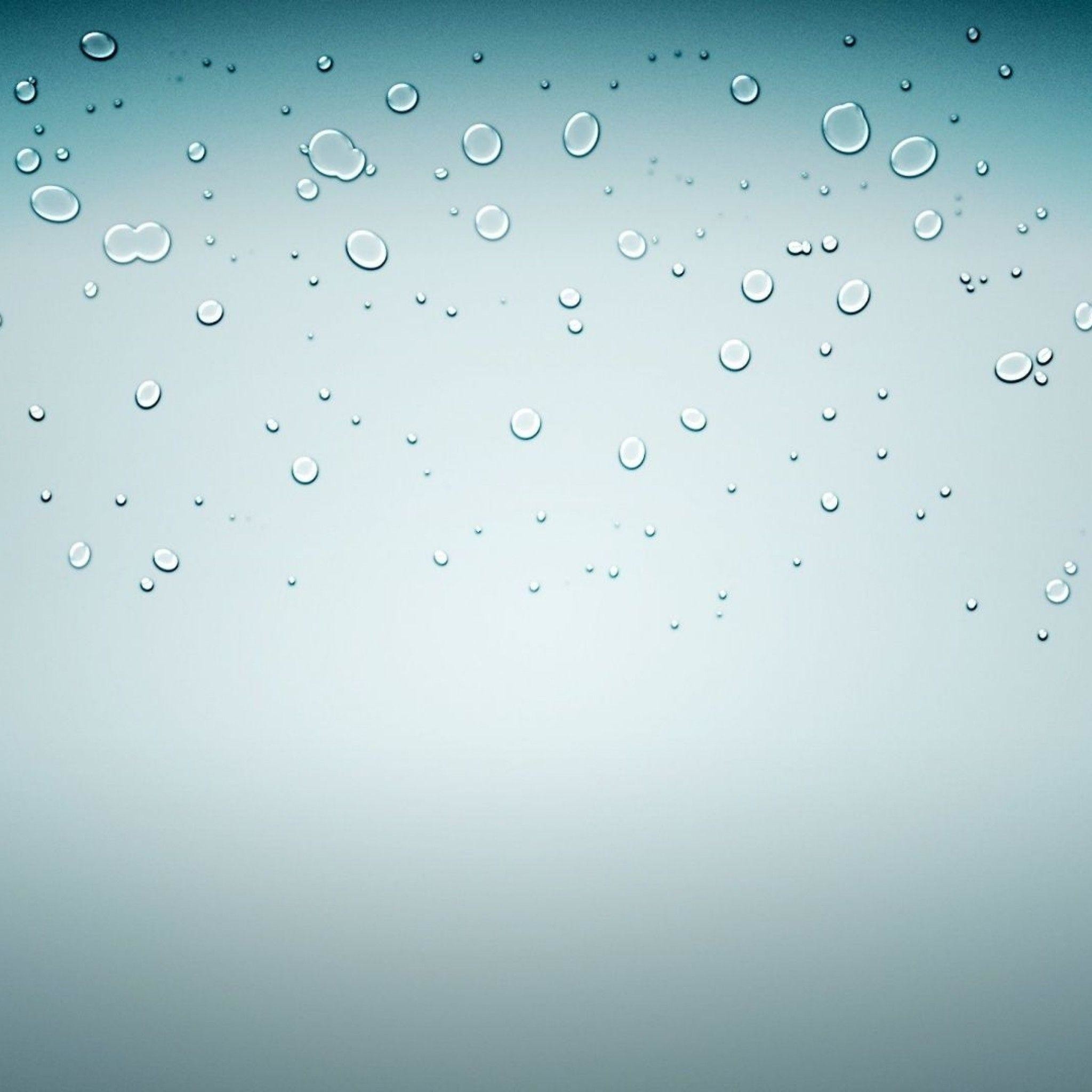 Water Drops On Glass Wallpapers Design 2048x2048px - Drop , HD Wallpaper & Backgrounds