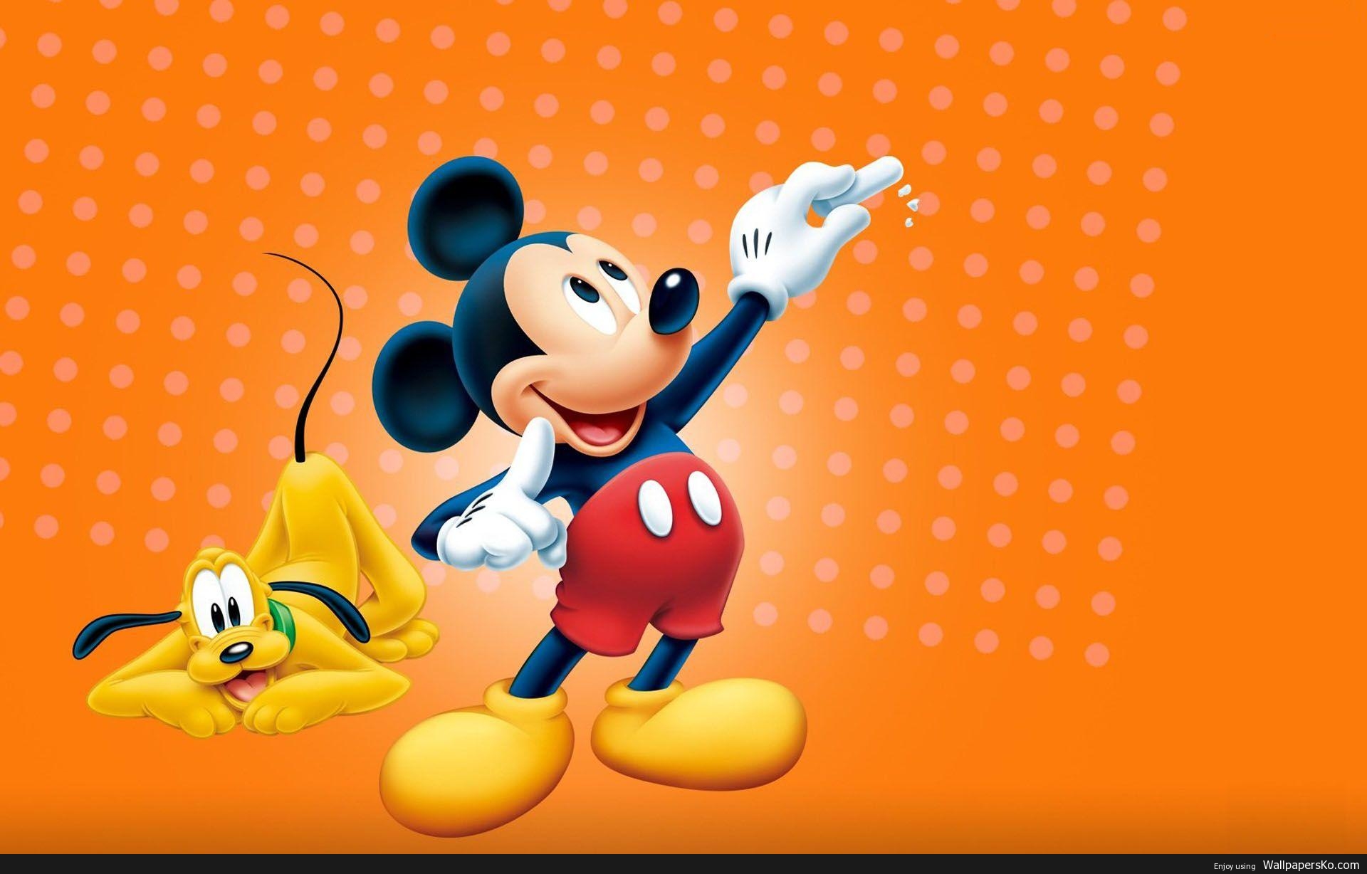 Hd Mickey Mouse Wallpaper - Mickey Mouse Wallpaper Party , HD Wallpaper & Backgrounds
