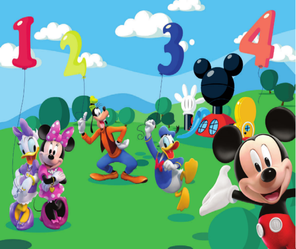 Mickey Mouse Clubhouse Wallpaper Border - Mickey Mouse Clubhouse , HD Wallpaper & Backgrounds