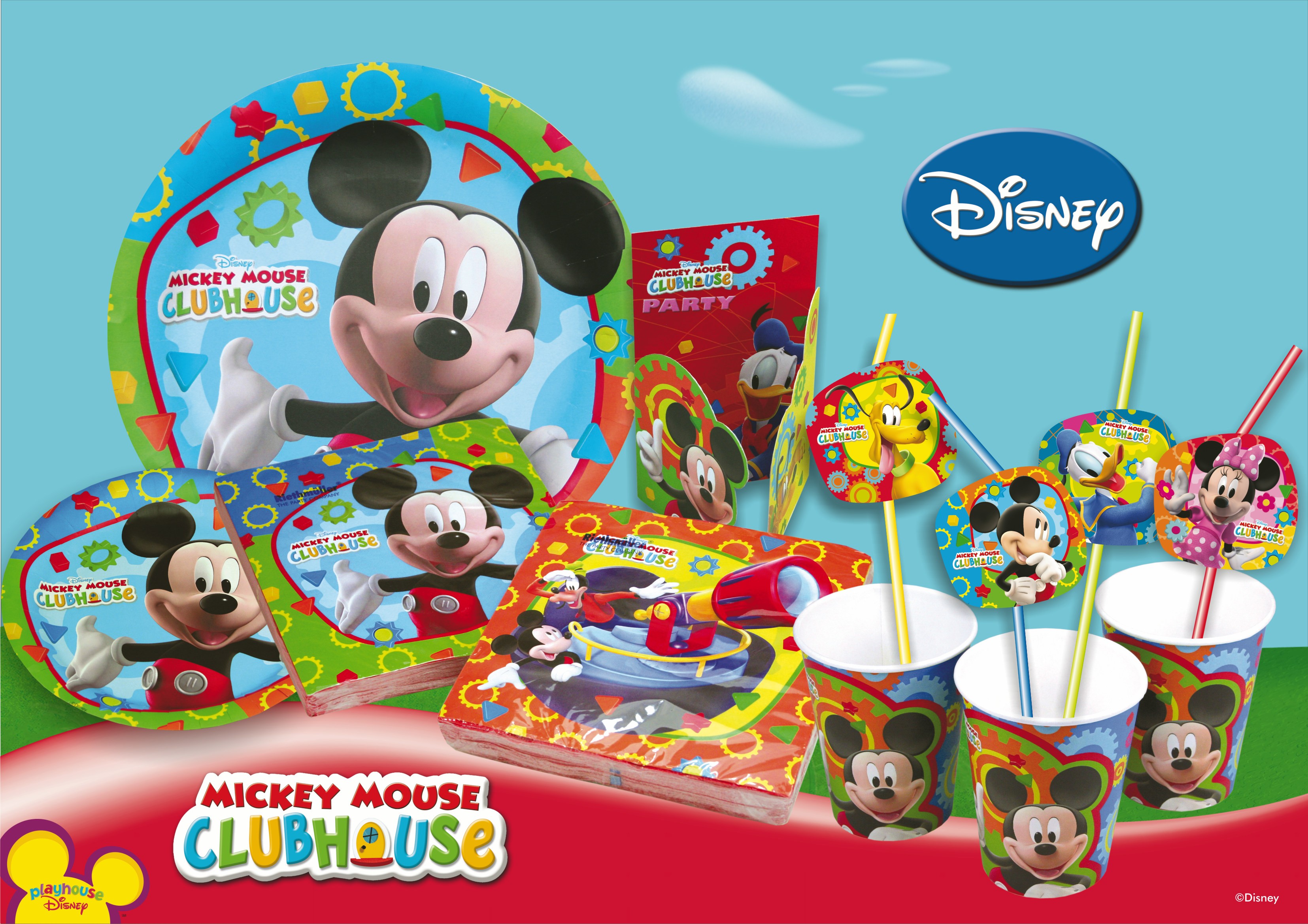 Mickey Mouse Clubhouse Party Packs - Mickey Mouse Clubhouse Wallpapers Hd , HD Wallpaper & Backgrounds