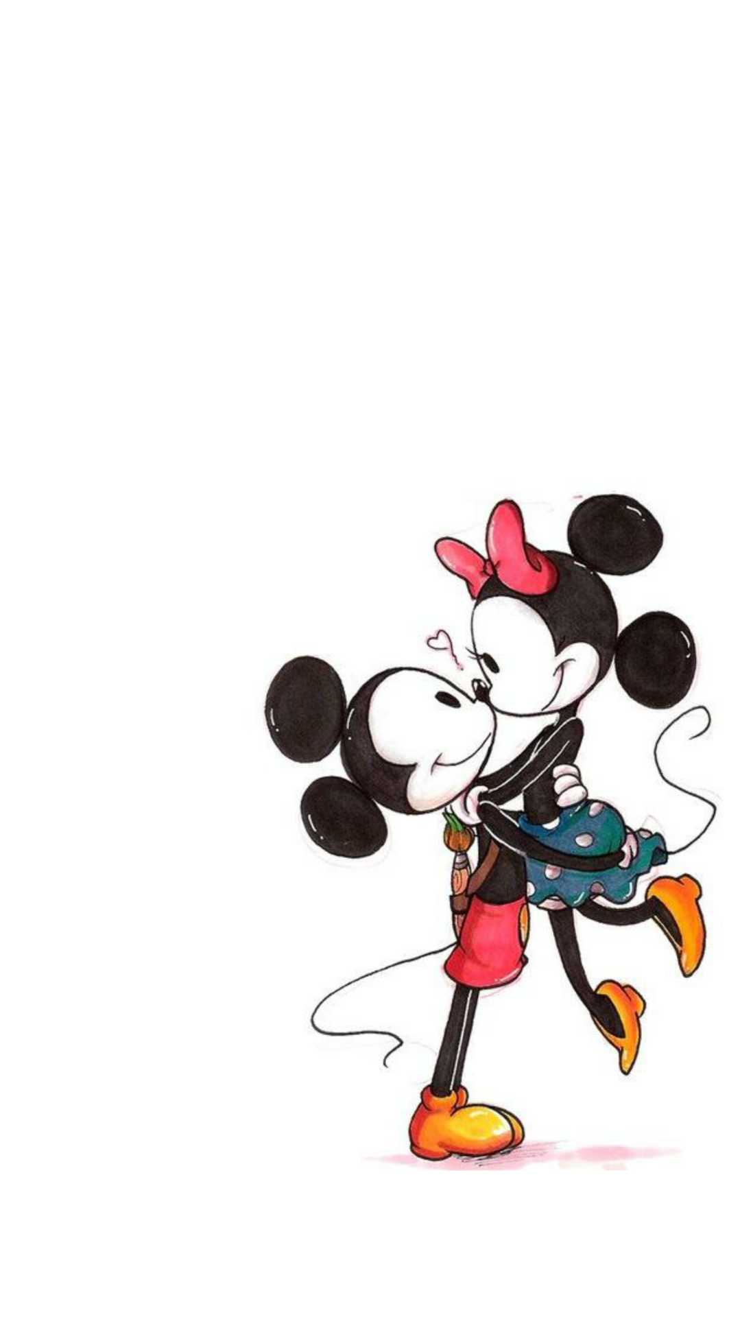 Mickey And Minnie , HD Wallpaper & Backgrounds