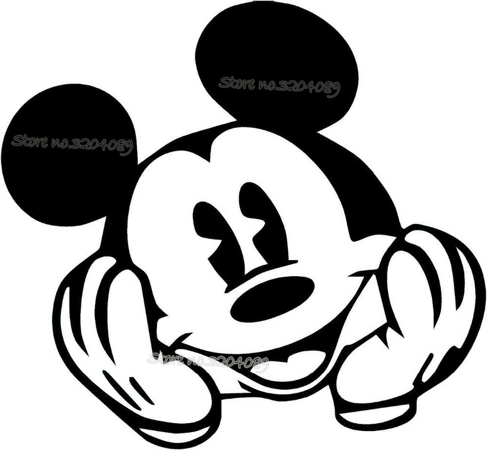 Mickey Mouse Face With Hand , HD Wallpaper & Backgrounds