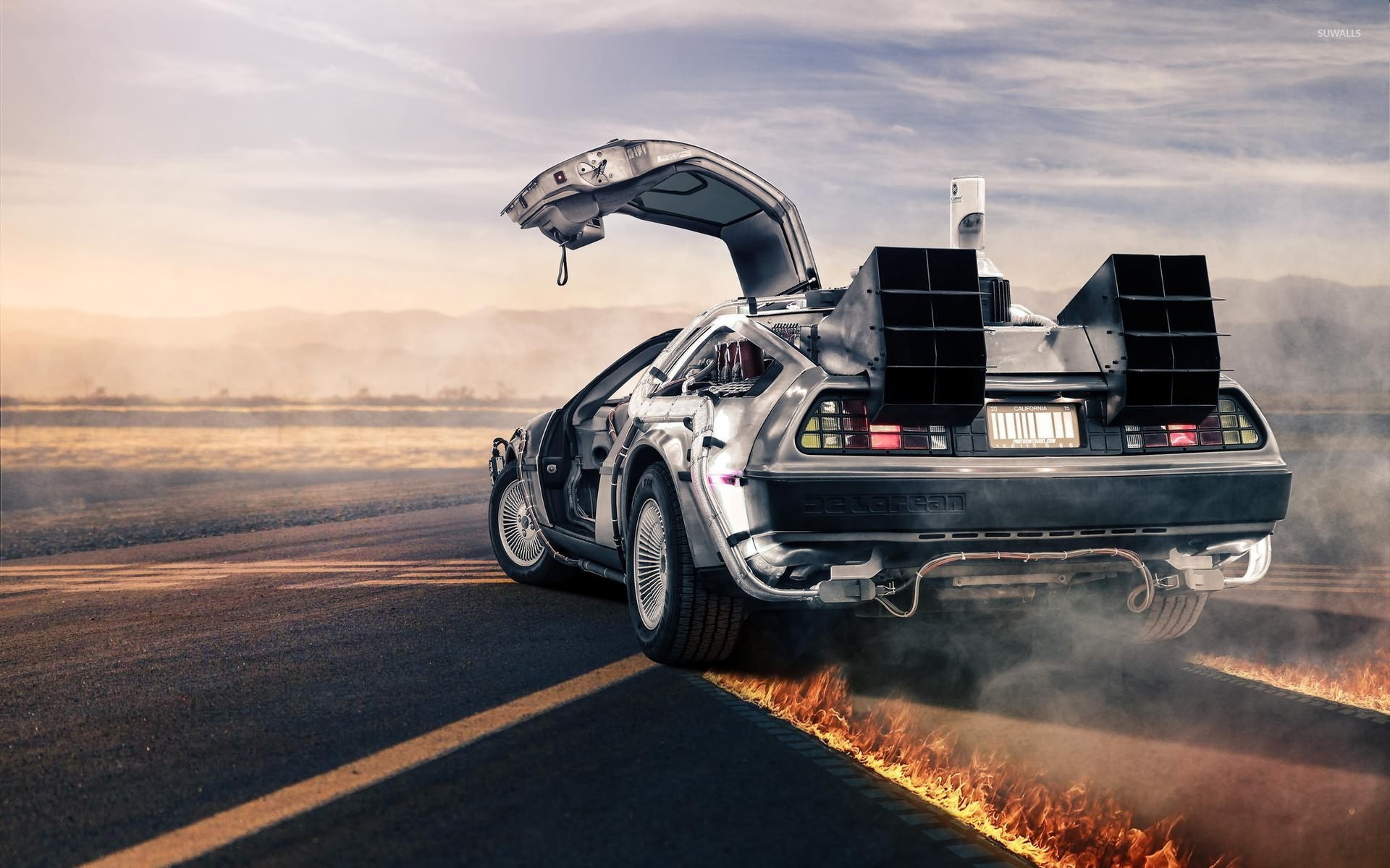 Back To The Future Hi Res , HD Wallpaper & Backgrounds