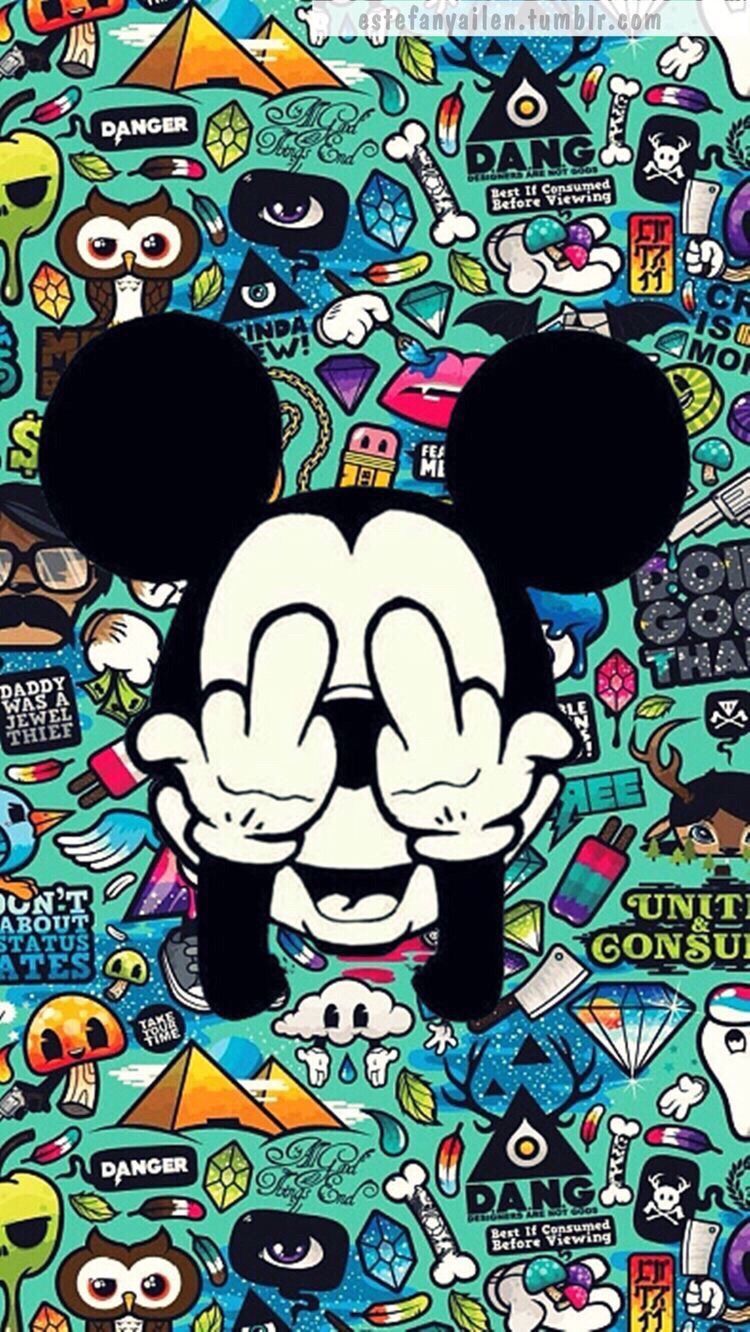 Mickey Mouse Wallpaper Tumblr - Fondos De Pantalla De Mickey Mouse , HD Wallpaper & Backgrounds