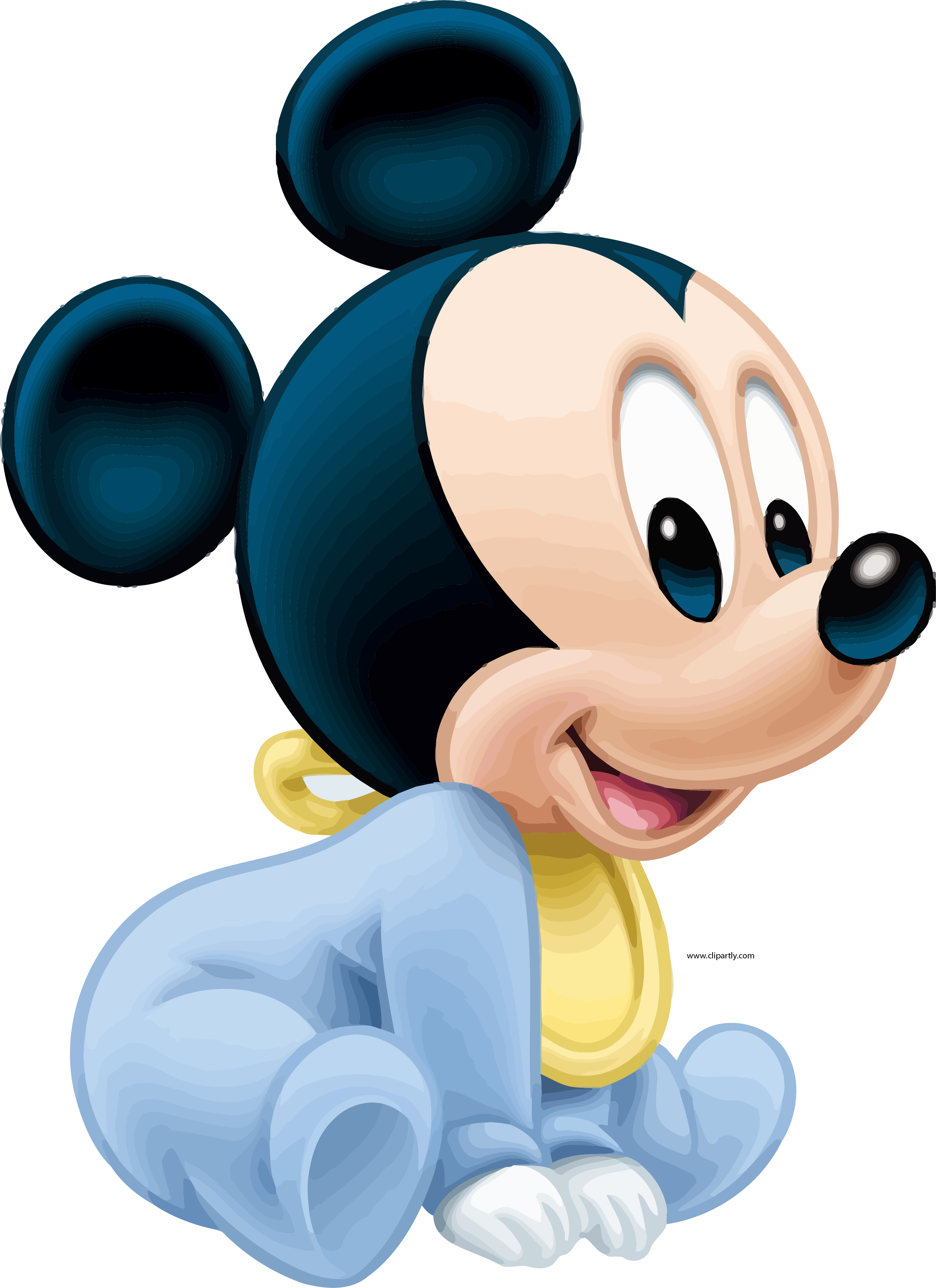 Mickey Mouse Minnie Mouse Infant Pluto - Baby Mickey Mouse Transparent , HD Wallpaper & Backgrounds