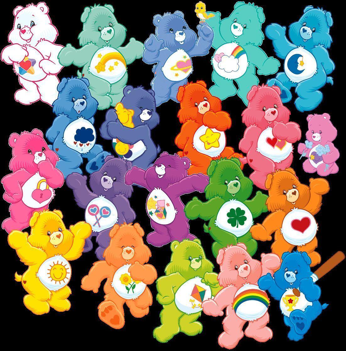Care Bear Wallpapers - All Care Bear Colors , HD Wallpaper & Backgrounds