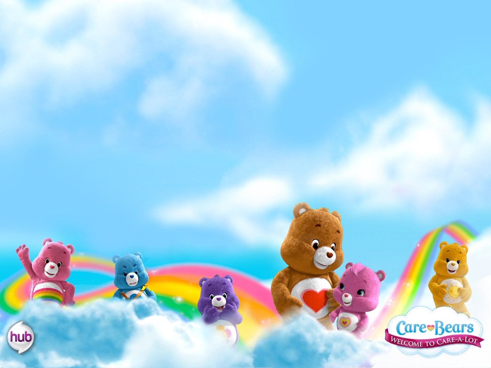 Care Bear Wallpapers Wallpapers Zone - Care Bears Wallpaper Hd , HD Wallpaper & Backgrounds