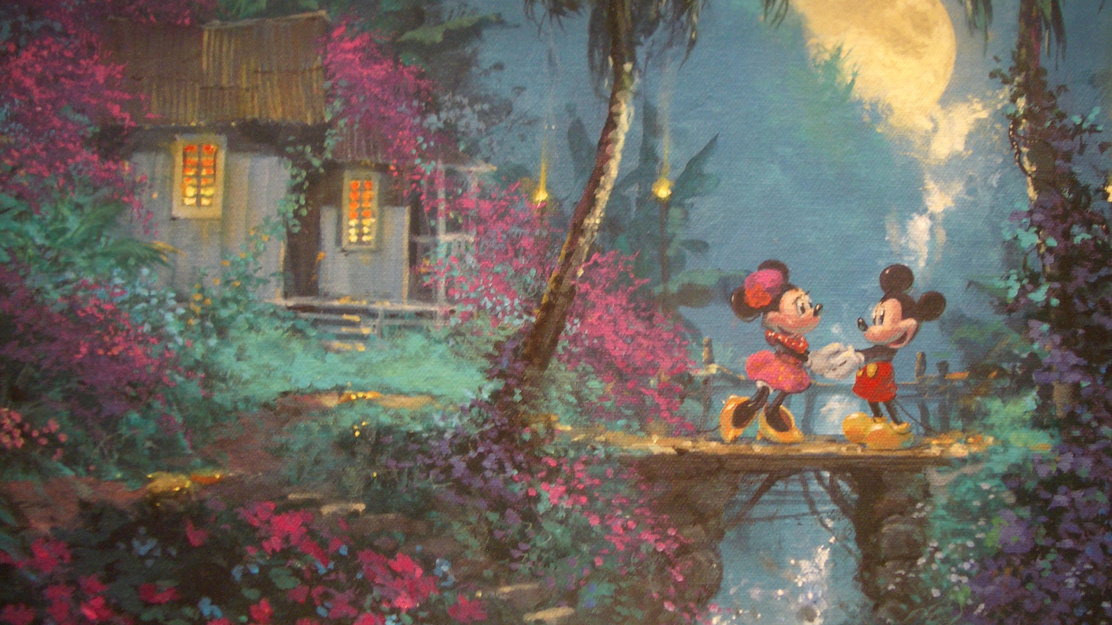 Mickey And Minnie Mouse Wallpaper Full Hd 8f4 - Disney Minnie Mickey Puzzle , HD Wallpaper & Backgrounds