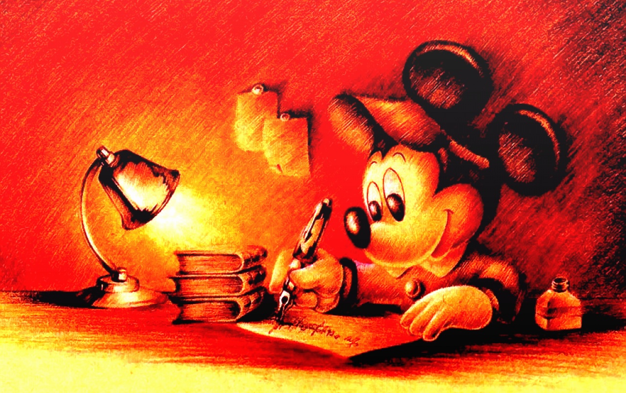 Mickey Mouse Wallpapers - Mickey Mouse Vintage , HD Wallpaper & Backgrounds