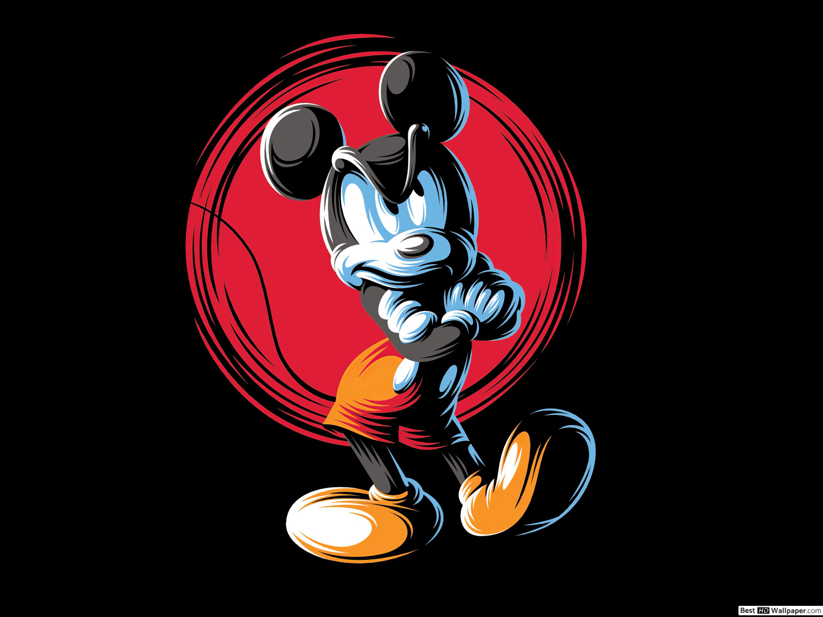 Mickey Mouse Wallpaper 4k , HD Wallpaper & Backgrounds