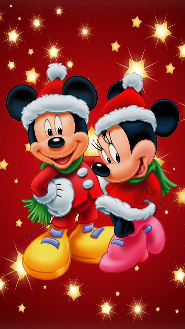 Iphone 6 Mickey Mouse Christmas , HD Wallpaper & Backgrounds