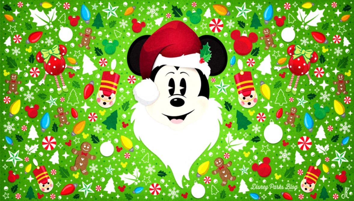 Christmas Wallpaper Disney , HD Wallpaper & Backgrounds