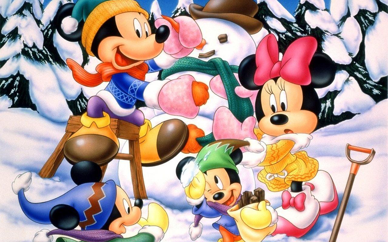 Mickey And Mini Mouse Wallpaper - Mickey Mouse Y Minnie , HD Wallpaper & Backgrounds