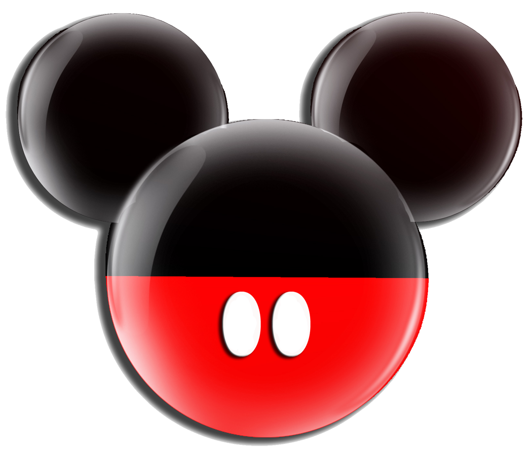 Picture Of Mickey Mouse Head - Mickey Mouse Black And Red , HD Wallpaper & Backgrounds