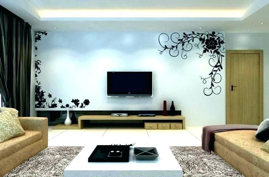 Wallpaper Behind Tv - Tv Decoration Wall , HD Wallpaper & Backgrounds