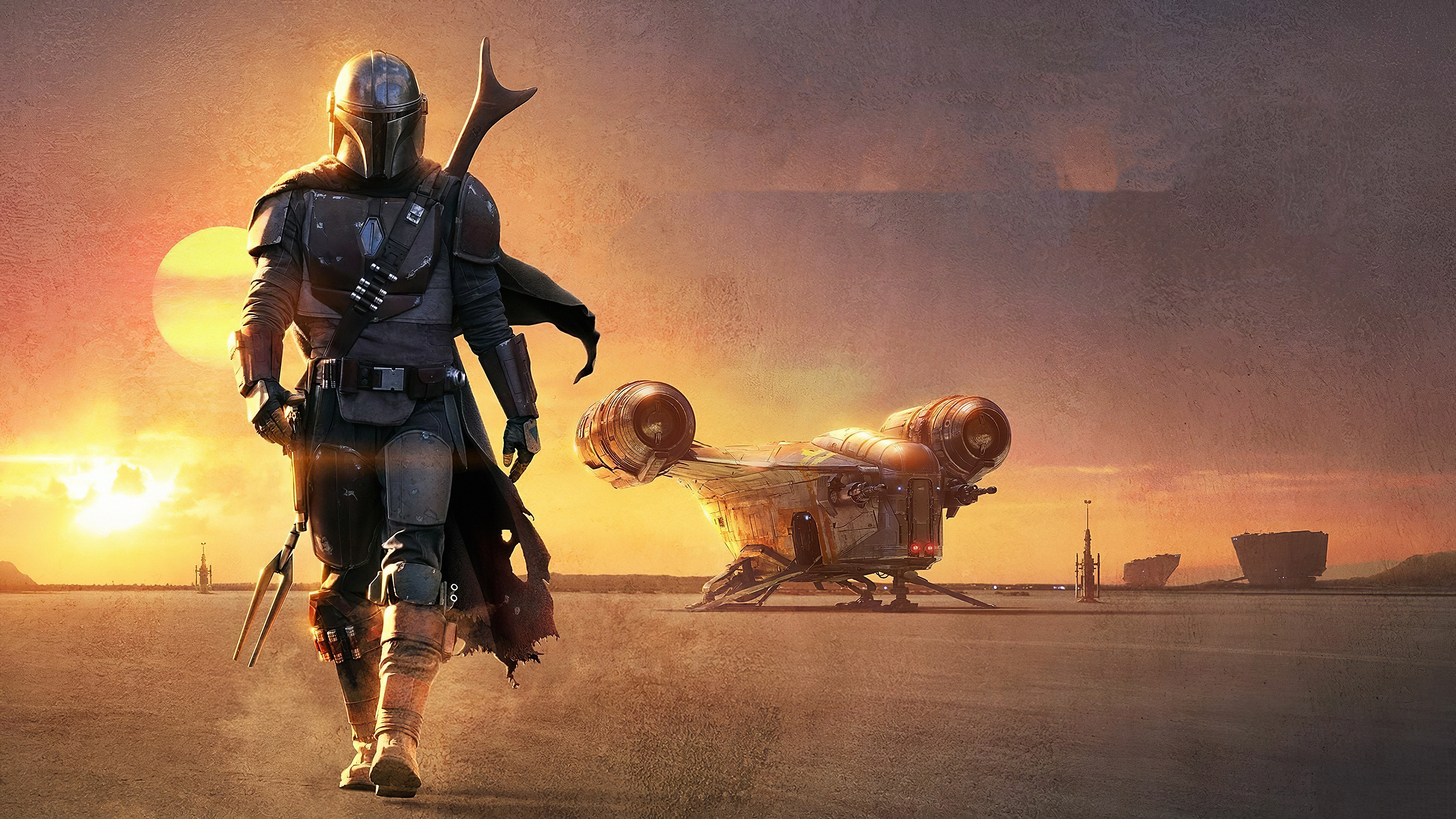 Star Wars The Mandalorian , HD Wallpaper & Backgrounds