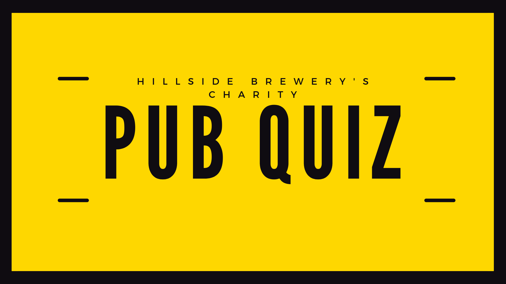 Charity Pub Quiz Night At Our Hillside Brewery Tap - Pub Quiz , HD Wallpaper & Backgrounds