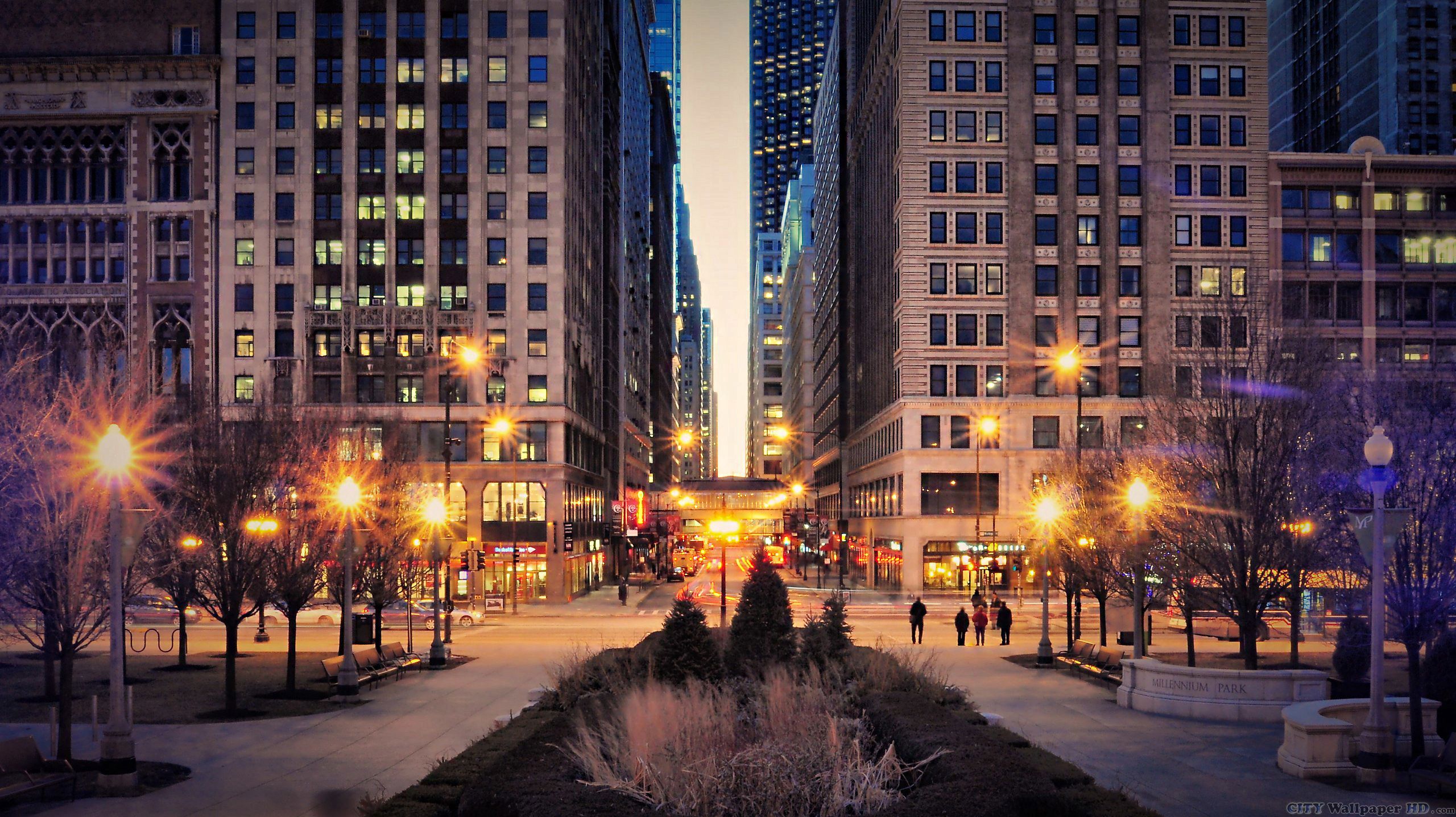 Street Of The City With A Criminal Gangster Minded - Millennium Park , HD Wallpaper & Backgrounds