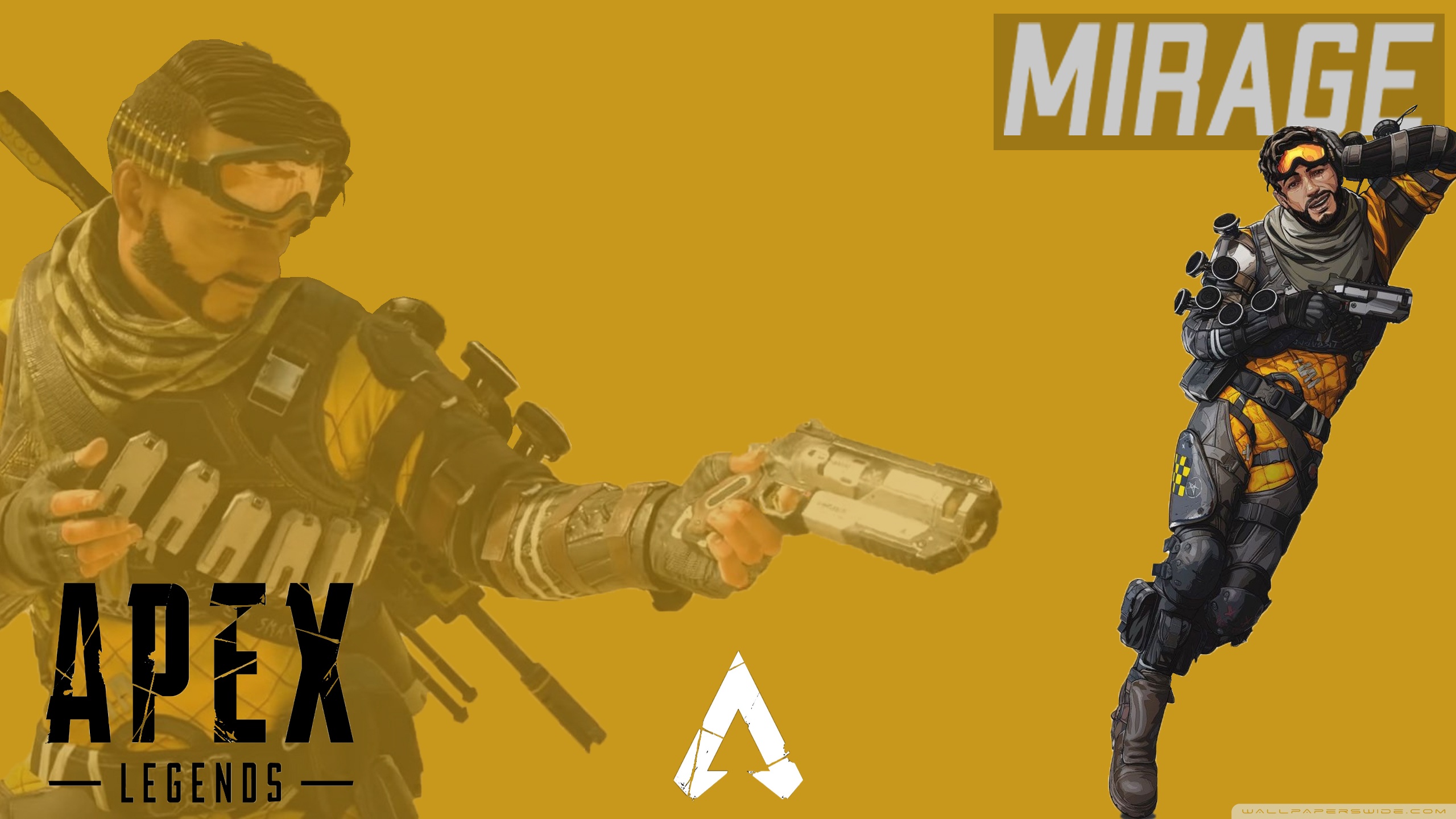 Featured image of post Apex Legends Wallpaper Mirage A speed art showing the creation process of my mirage phone wallpaper