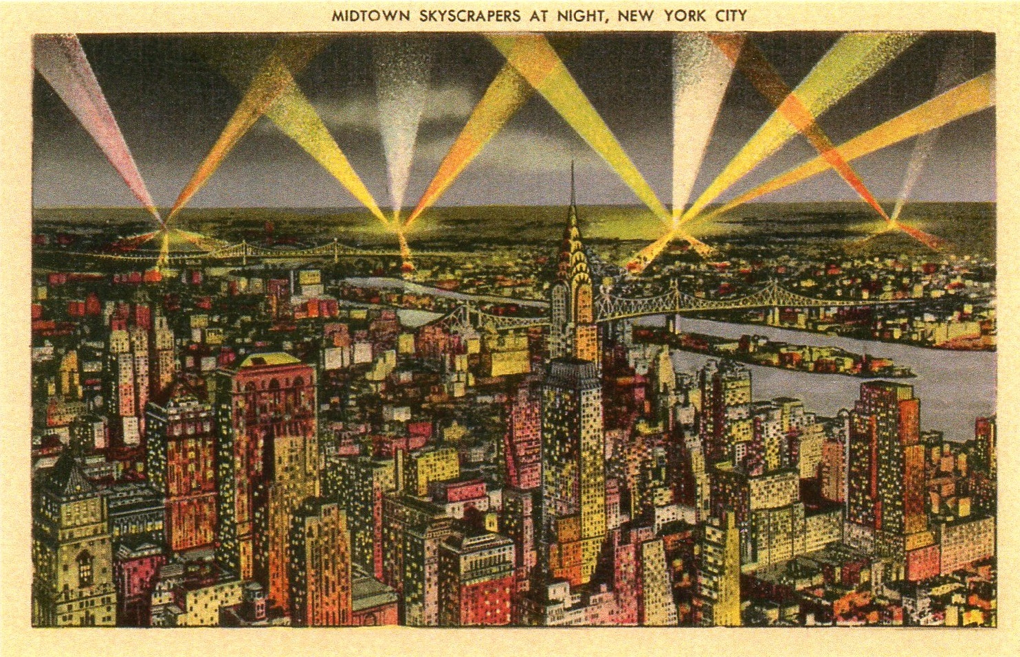Vintage Postcard New York City High Quality Wallpaper - New Year Vintage Postcard , HD Wallpaper & Backgrounds