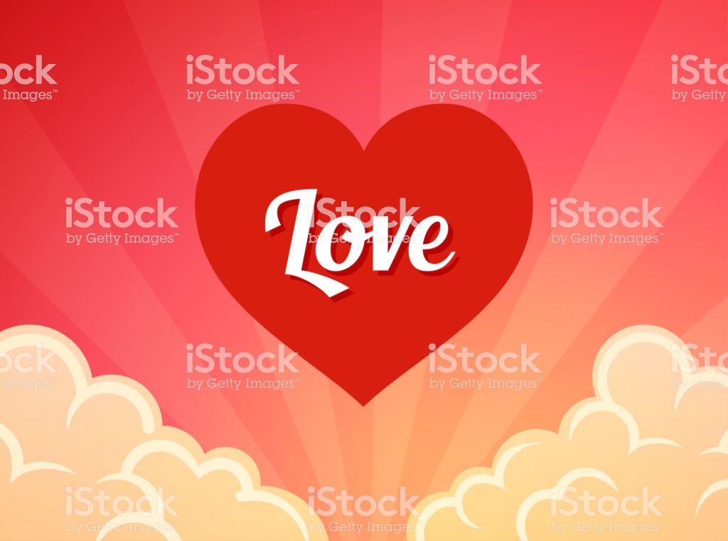 Postcard Happy Valentines Day, Vector Illustration - Dindon , HD Wallpaper & Backgrounds