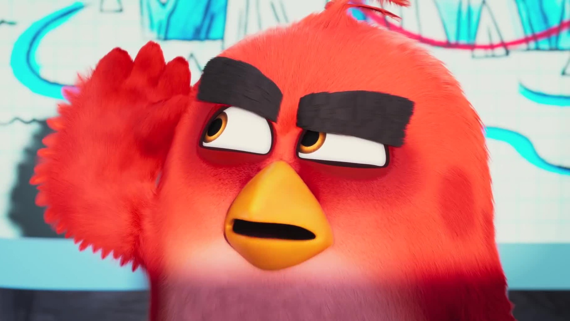 The Angry Birds Movie 2 Red Bird Wallpaper - Angry Birds Lets Just Be Friends , HD Wallpaper & Backgrounds