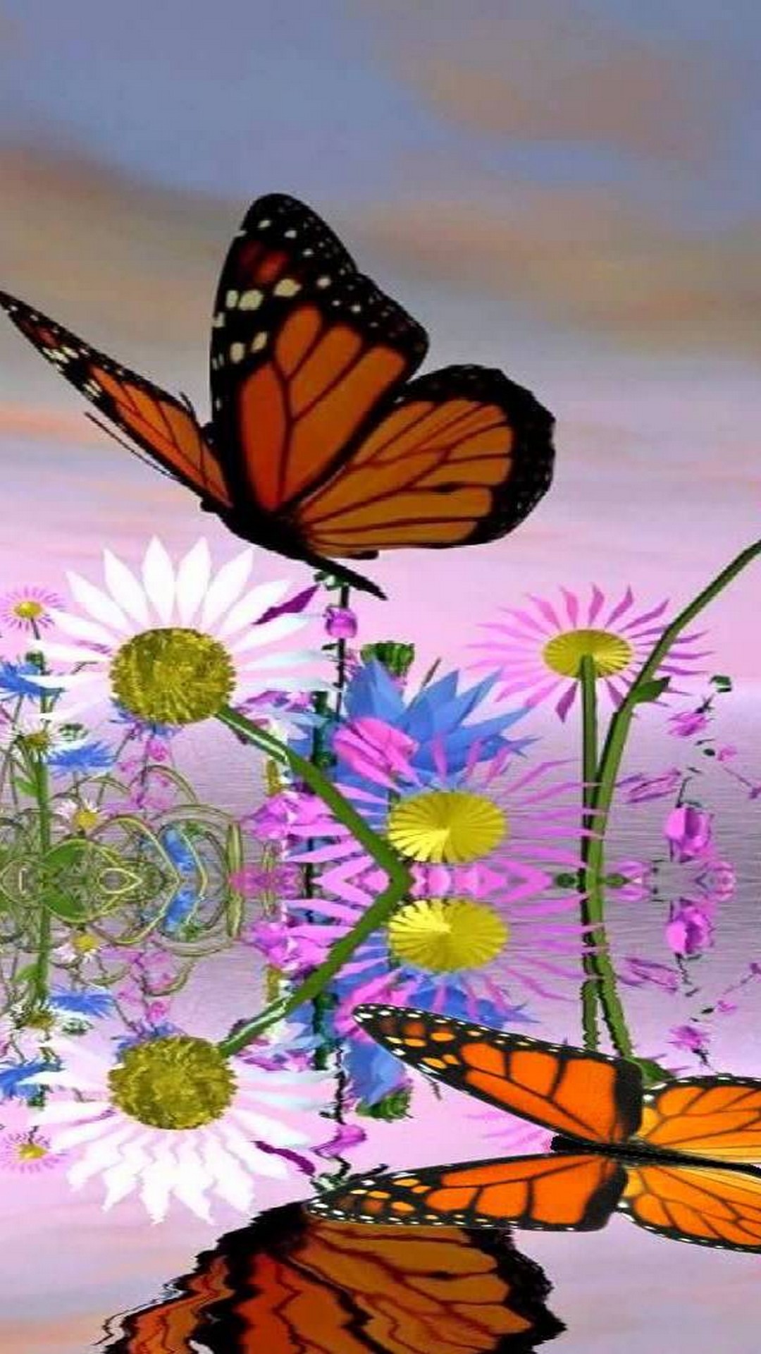Butterfly Phone Backgrounds - Imagem Borboletas Em Hd , HD Wallpaper & Backgrounds