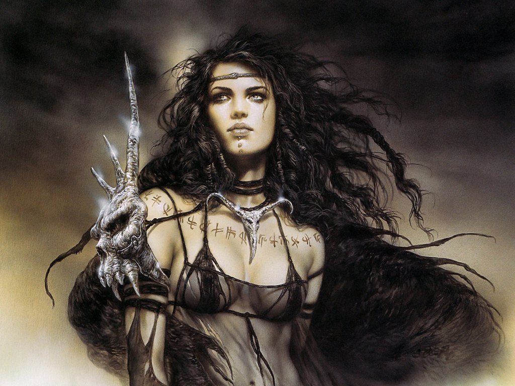 Warrior Girl Fantasy Wallpaper 23124554 - Luis Royo Warrior Woman , HD Wallpaper & Backgrounds