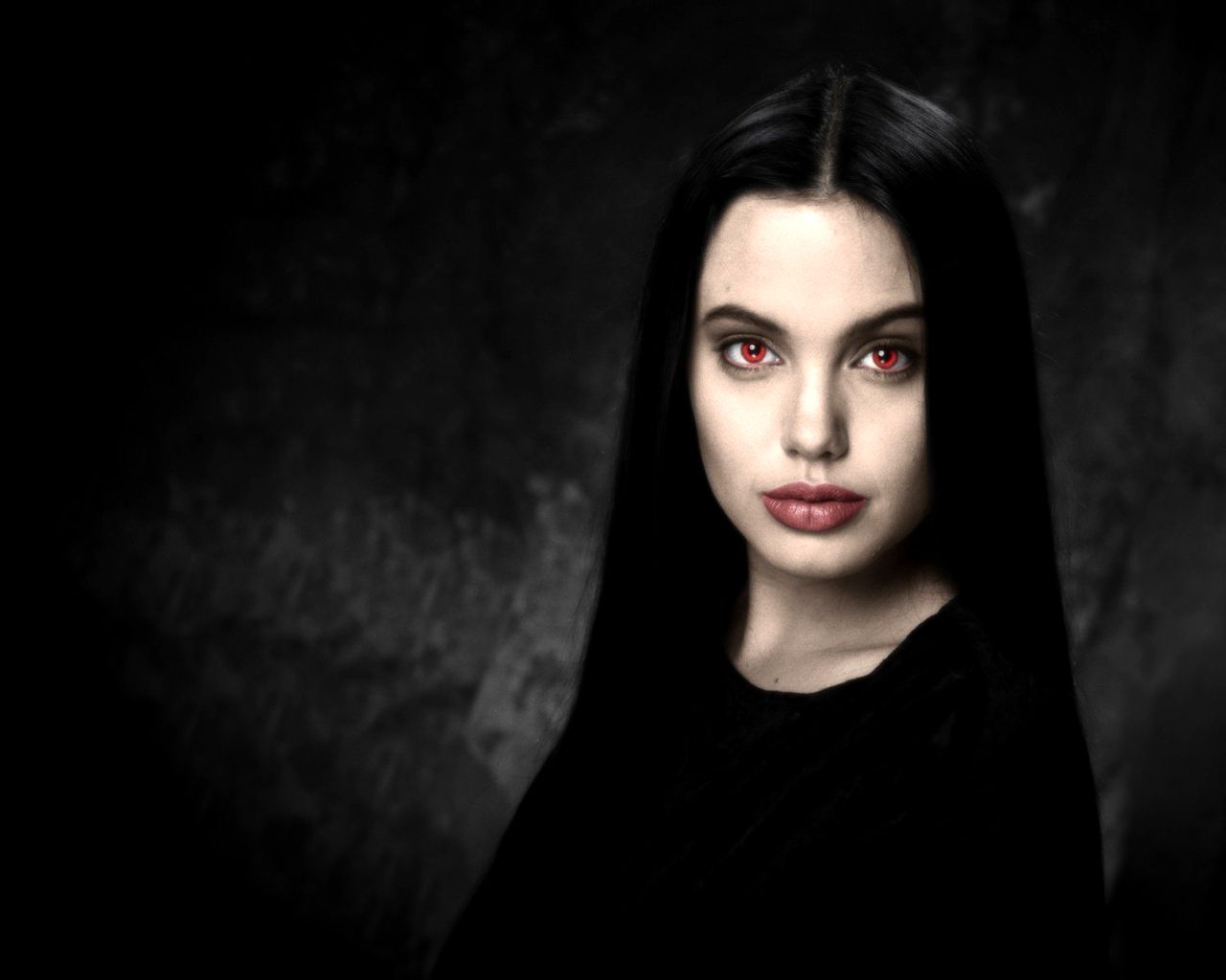 Gothic Girl Wallpaper › Picserio - Angelina Jolie 20 Years , HD Wallpaper & Backgrounds