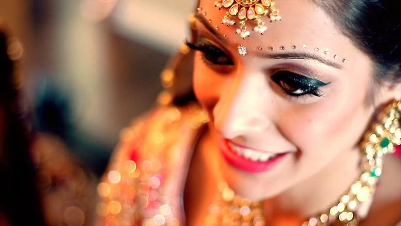 Top 50 Most Stunning Beautiful Bridal Lehangas - Harman And Harjyot , HD Wallpaper & Backgrounds