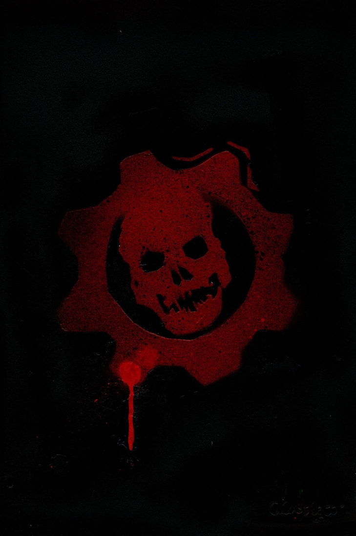 #677zbil Crimson Omen Wallpaper Px - Gears Of War Omen Iphone , HD Wallpaper & Backgrounds