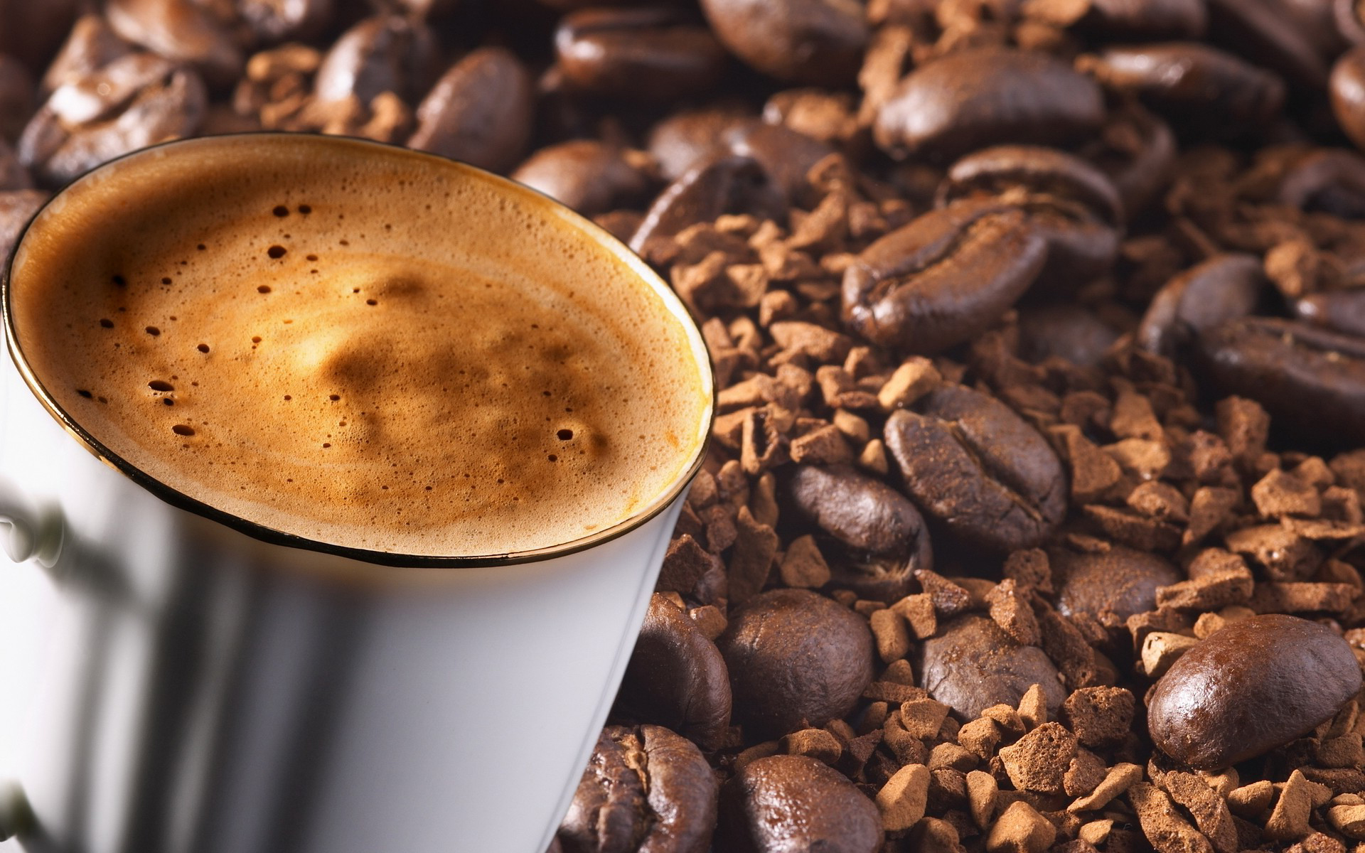 Coffee Desktop Hd Wallpaper - Кофе Обои Hd , HD Wallpaper & Backgrounds