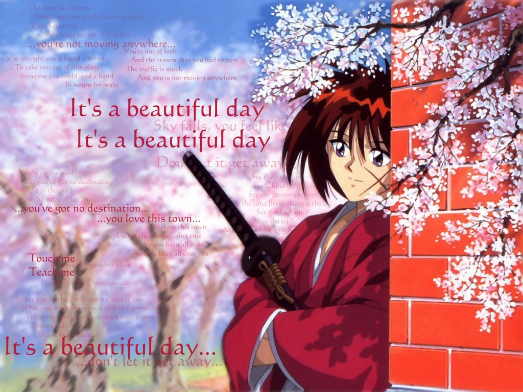 Rurouni Kenshin, Kenshin Himura Wallpaper 
	style Width - Rurouni Kenshin Feliz , HD Wallpaper & Backgrounds