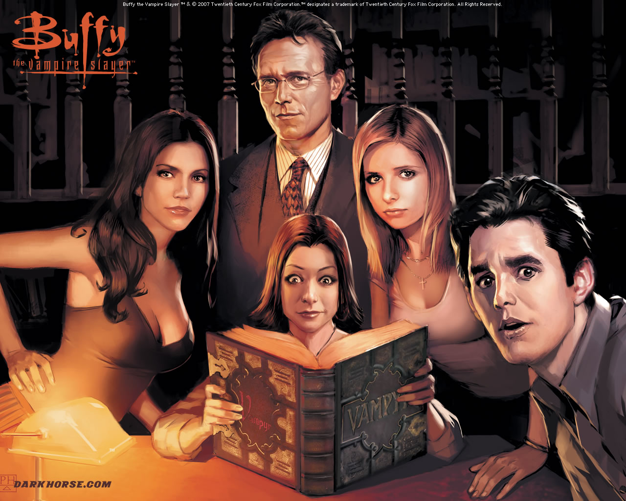 Buffy Comic Art - Buffy The Vampire Slayer Scooby Doo , HD Wallpaper & Backgrounds