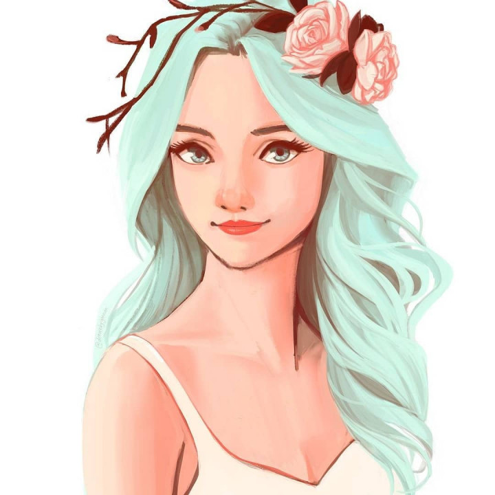 Pretty Girl Wallpaper - Draw This In Your Style Challenge , HD Wallpaper & Backgrounds