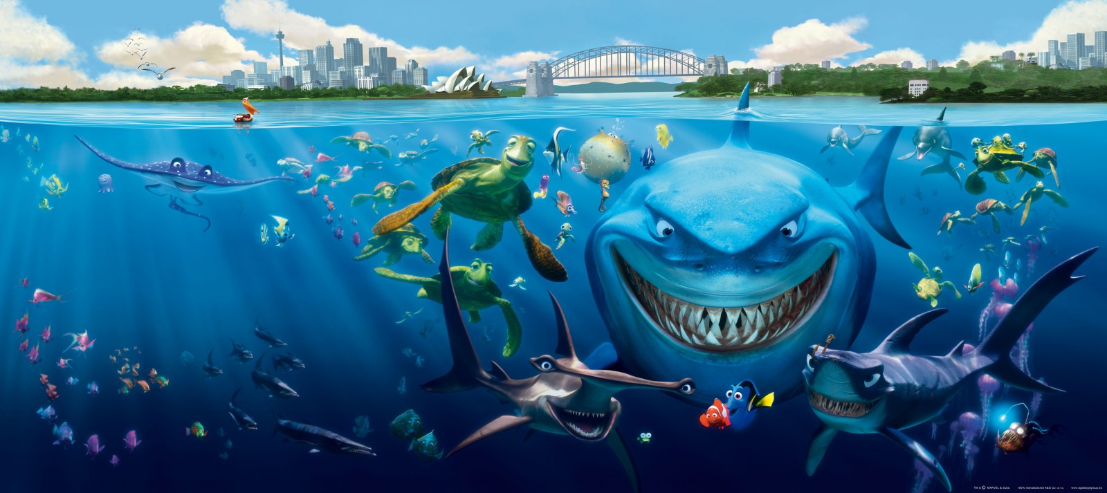 Finding Nemo Wallpaper - Finding Nemo Poster , HD Wallpaper & Backgrounds