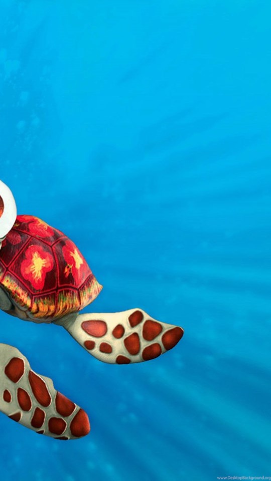 Finding Nemo Squirt Hd Wallpapers For Ipod Cartoons - Finding Nemo Turtle Baby , HD Wallpaper & Backgrounds
