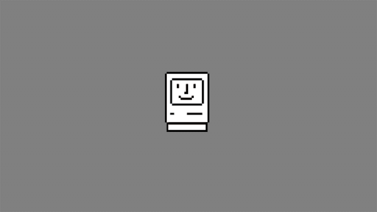 Classic Mac Wallpaper - Happy Mac Icon , HD Wallpaper & Backgrounds