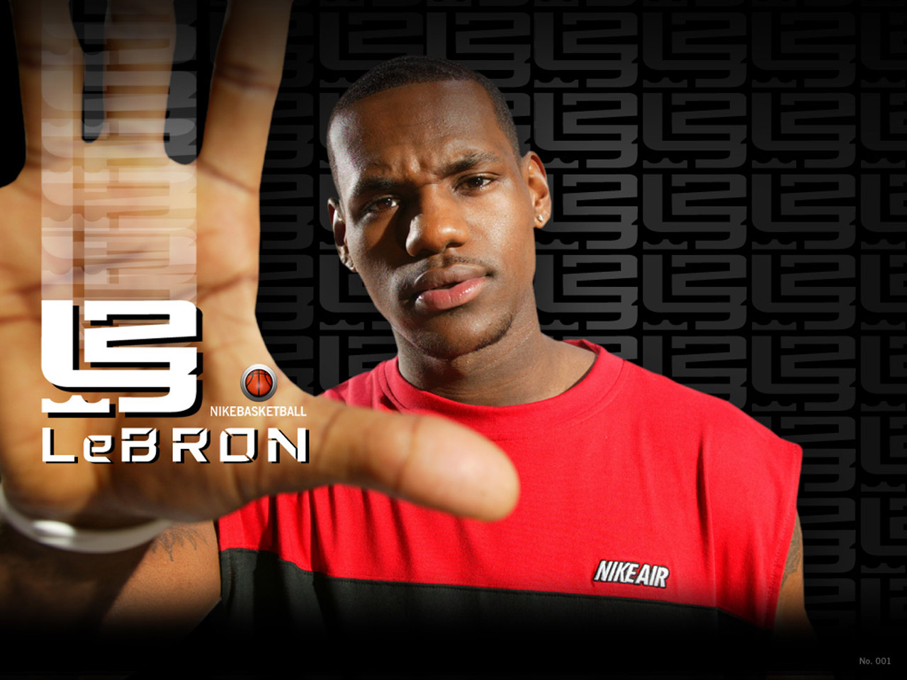 Lebron James Nikebasketball - Lebron James First Logo , HD Wallpaper & Backgrounds