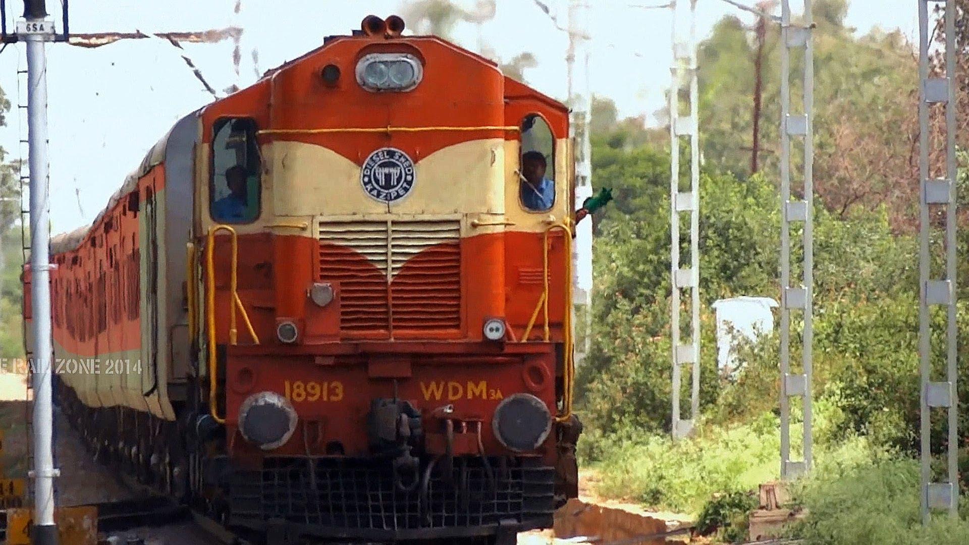Indian Train Image Hd , HD Wallpaper & Backgrounds