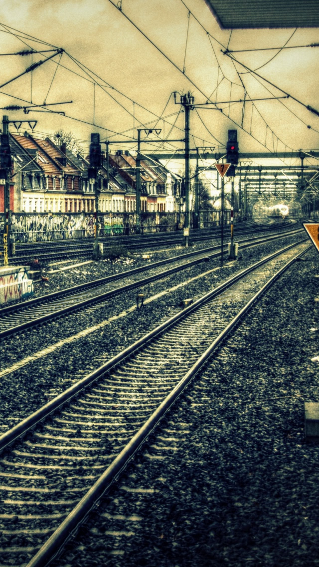 Train Station - Train Station Wallpaper Iphone , HD Wallpaper & Backgrounds